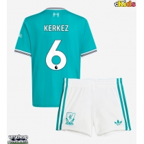 Liverpool Milos Kerkez #6 Replica Third Minikit 2025-26 Short Sleeve (+ pants)